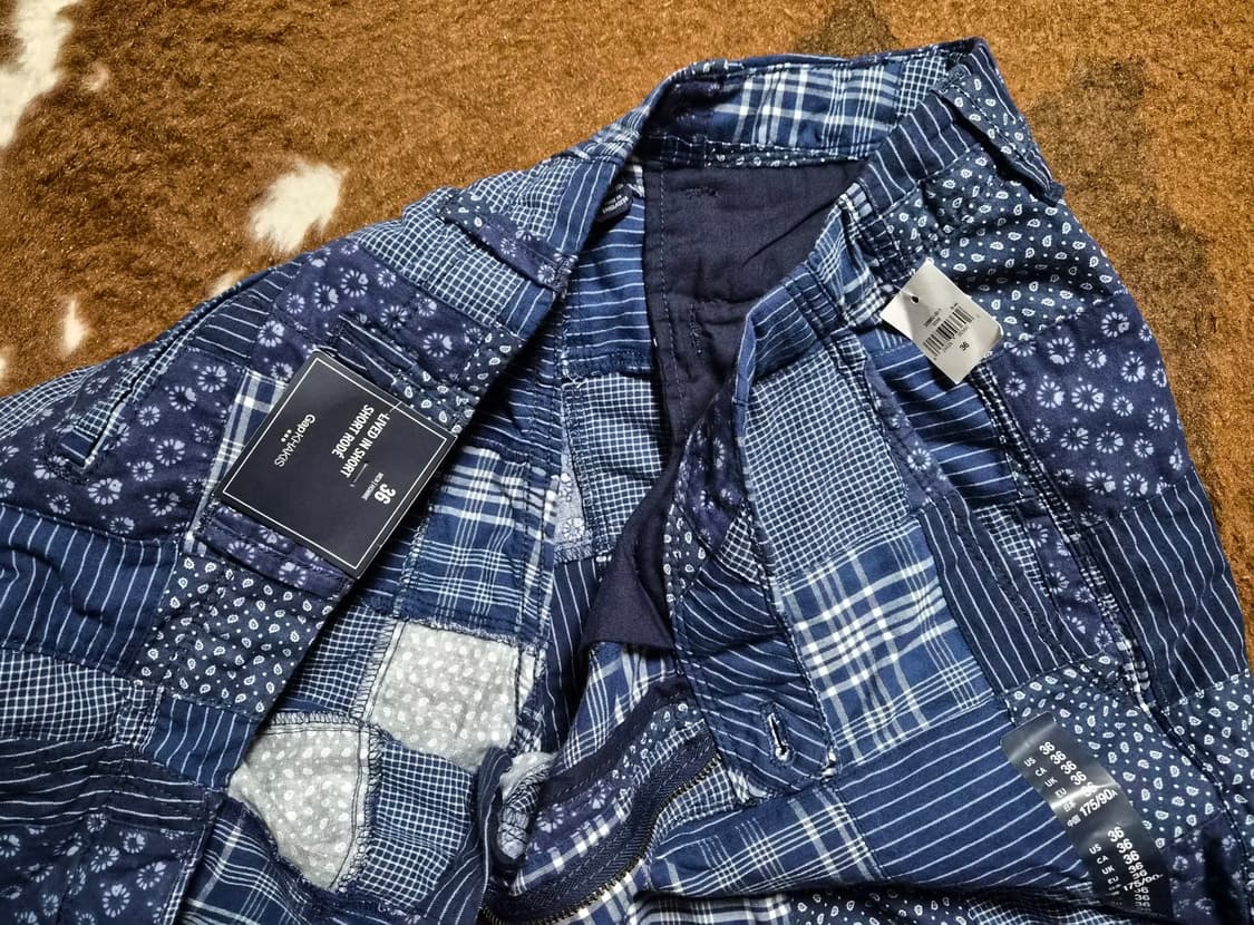 GAP KHAKIS 남성용 패치워크 반바지(36) 상품이미지9