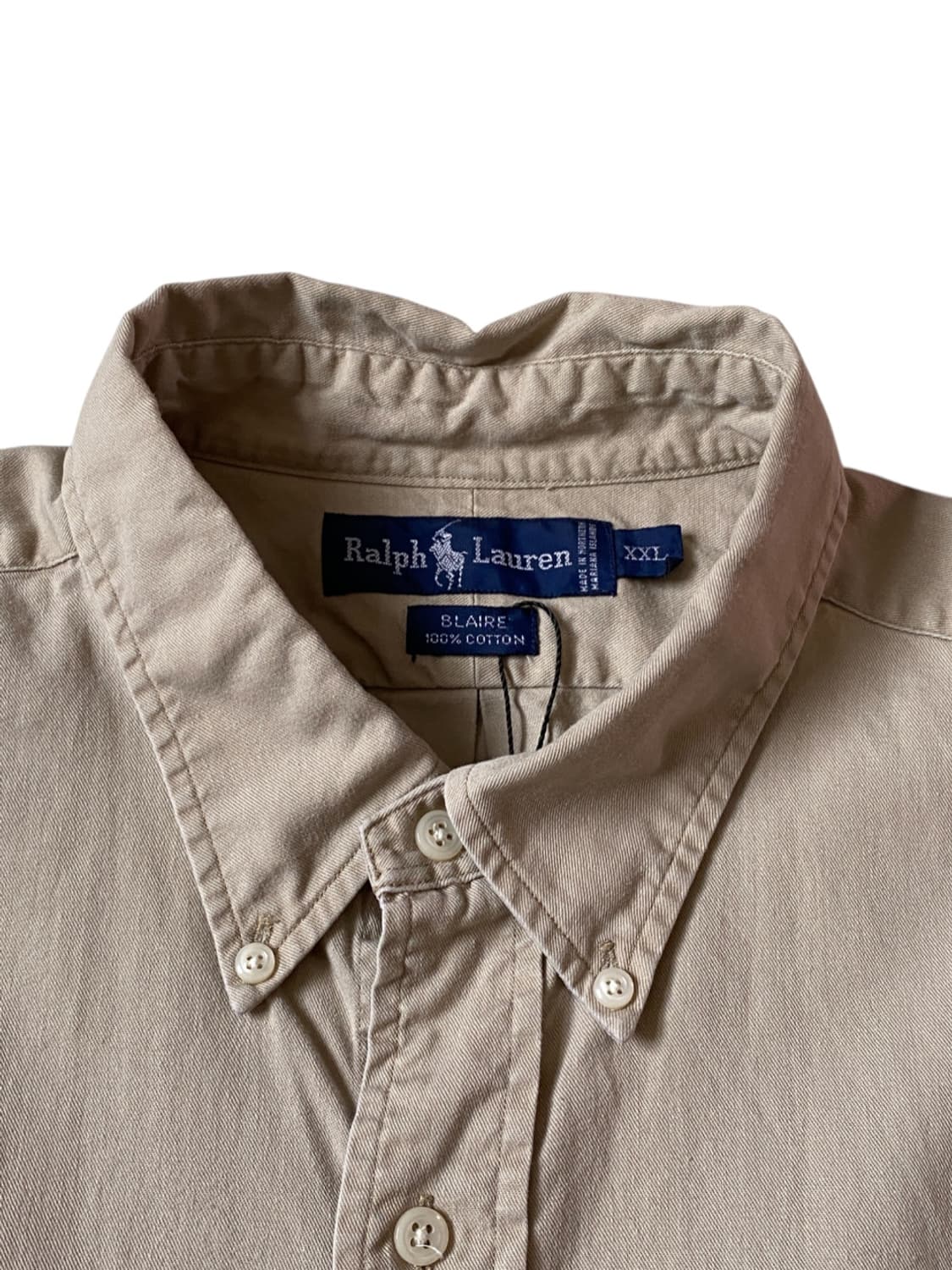 폴로 랄프로렌 솔리드 셔츠 (Man 2XL) AB0314 상품이미지5