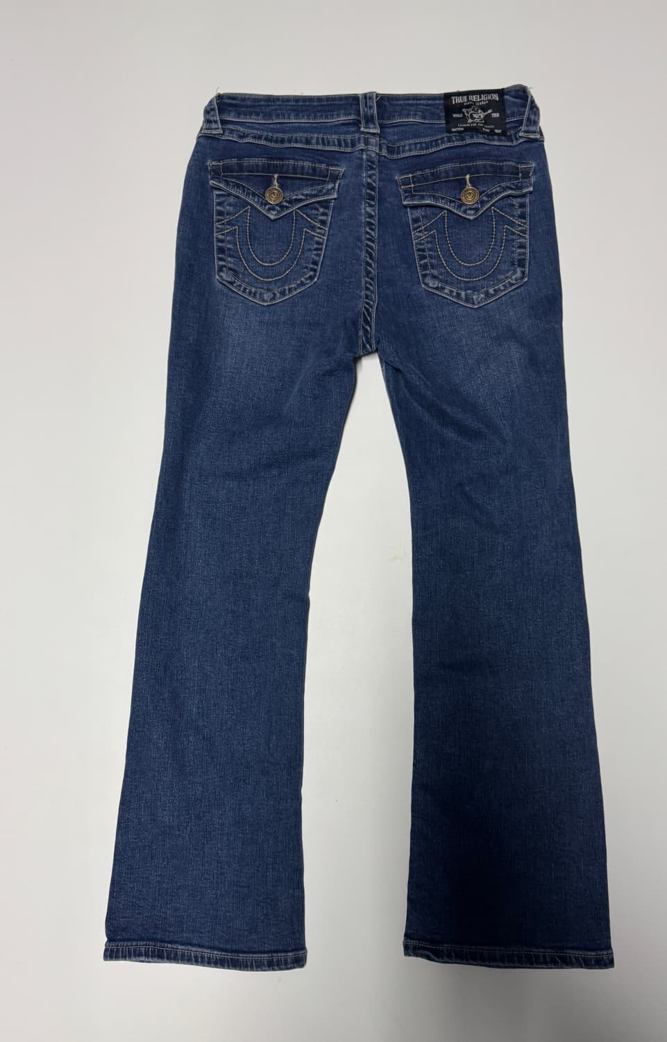 여성 트루릴리전 22년도 세미 부츠컷 데님팬츠 30.7인치 상품이미지2