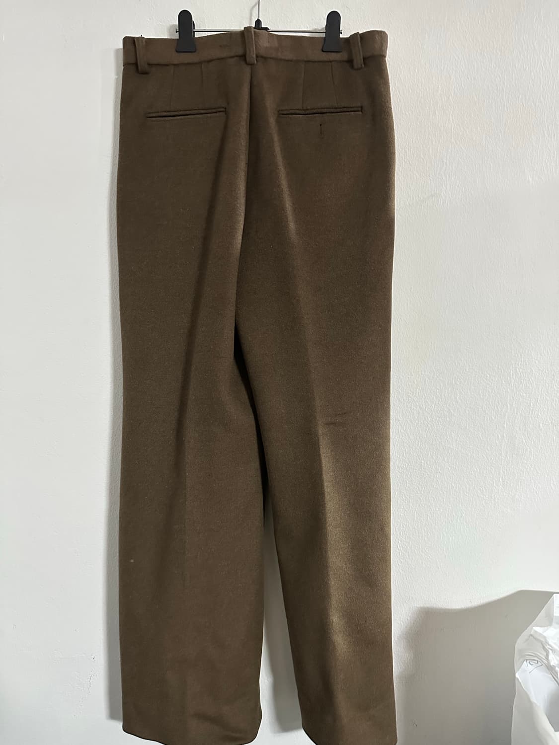 LABEL 라벨 아카이브 모직 울 슬랙스 브라운 4사이즈 상품이미지2