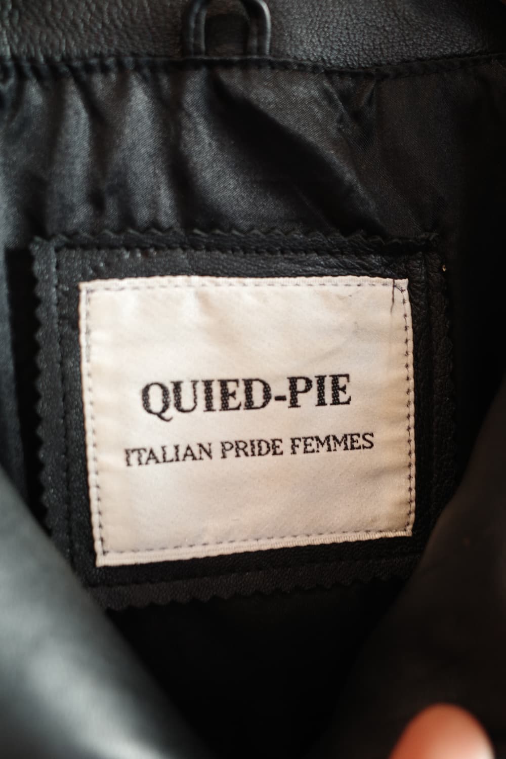 Japan brand 양가죽 퀼팅 자켓 상품이미지3