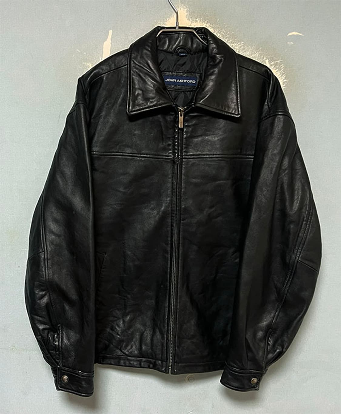 John Ashford 리얼레더 남자 누빔 M 오버핏 95-100 상품이미지1