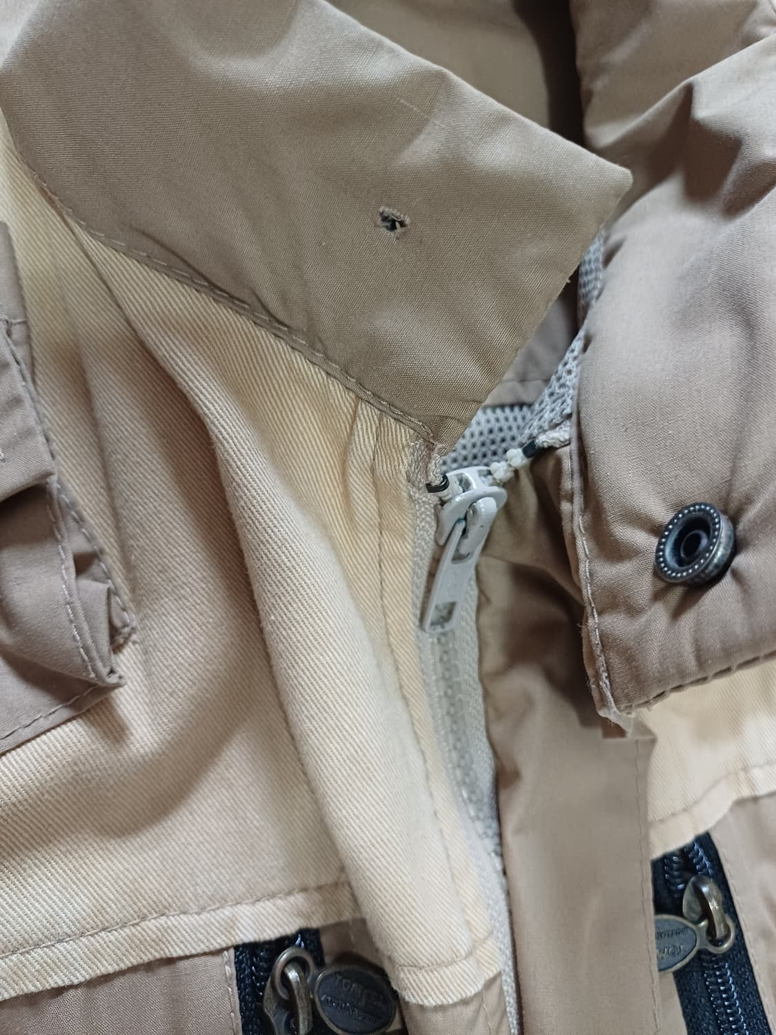 [M] 빈티지 니콘 포토그래퍼 베스트 자켓 상품이미지8