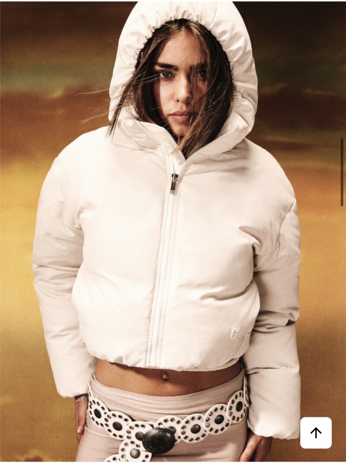 글로니 패딩 아이보리, 윤비누 패딩 상품이미지3