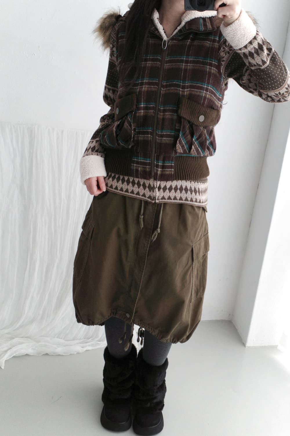 cargo string balloon skirt 상품이미지6