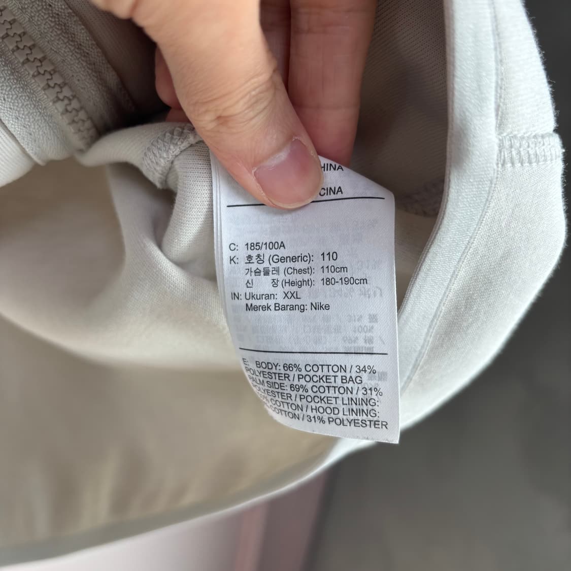 나이키 테크팩 후드집업 올리브 카키 상품이미지3