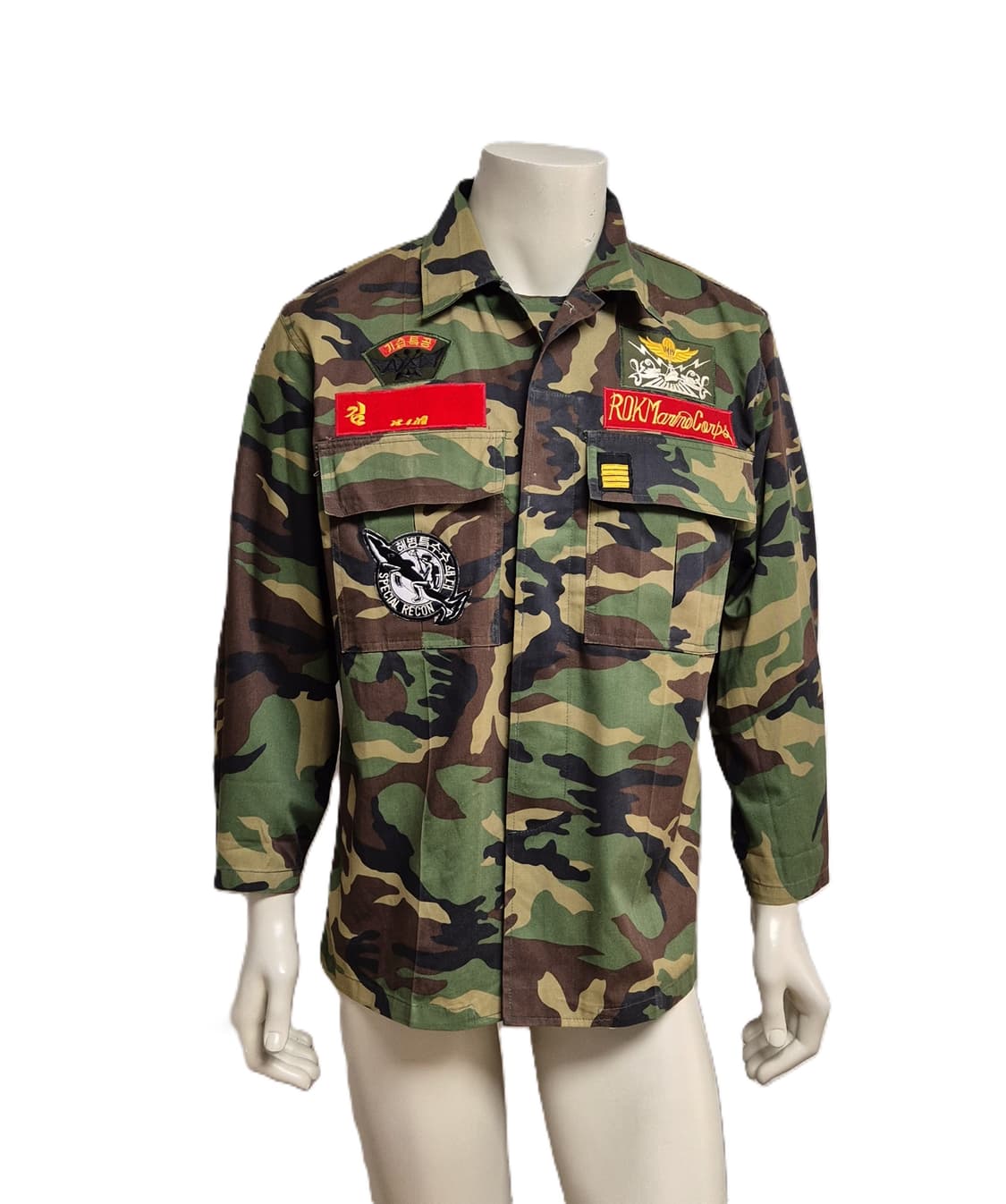 해병대 구형 특수수색대 병장 초기형 동계 전투복 상의 자켓 (XL) 상품이미지1