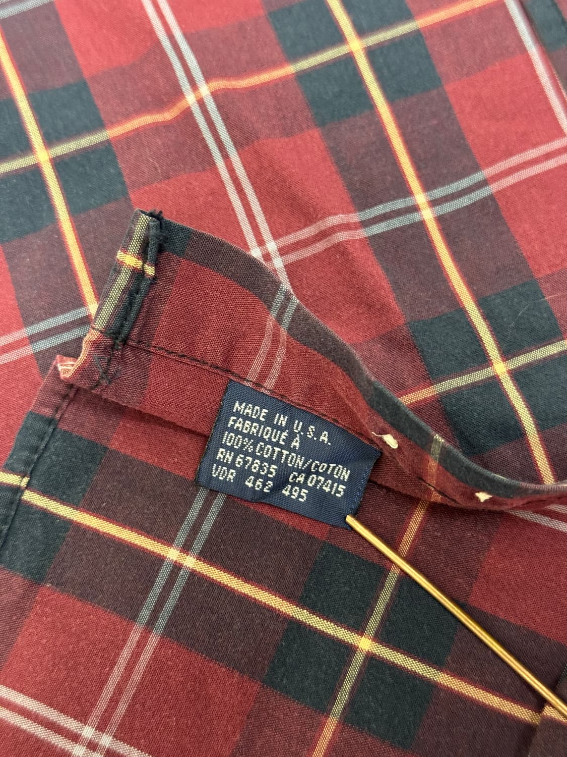 90‘s MADE IN U.S.A. 랄프로렌 반팔 셔츠 상품이미지5