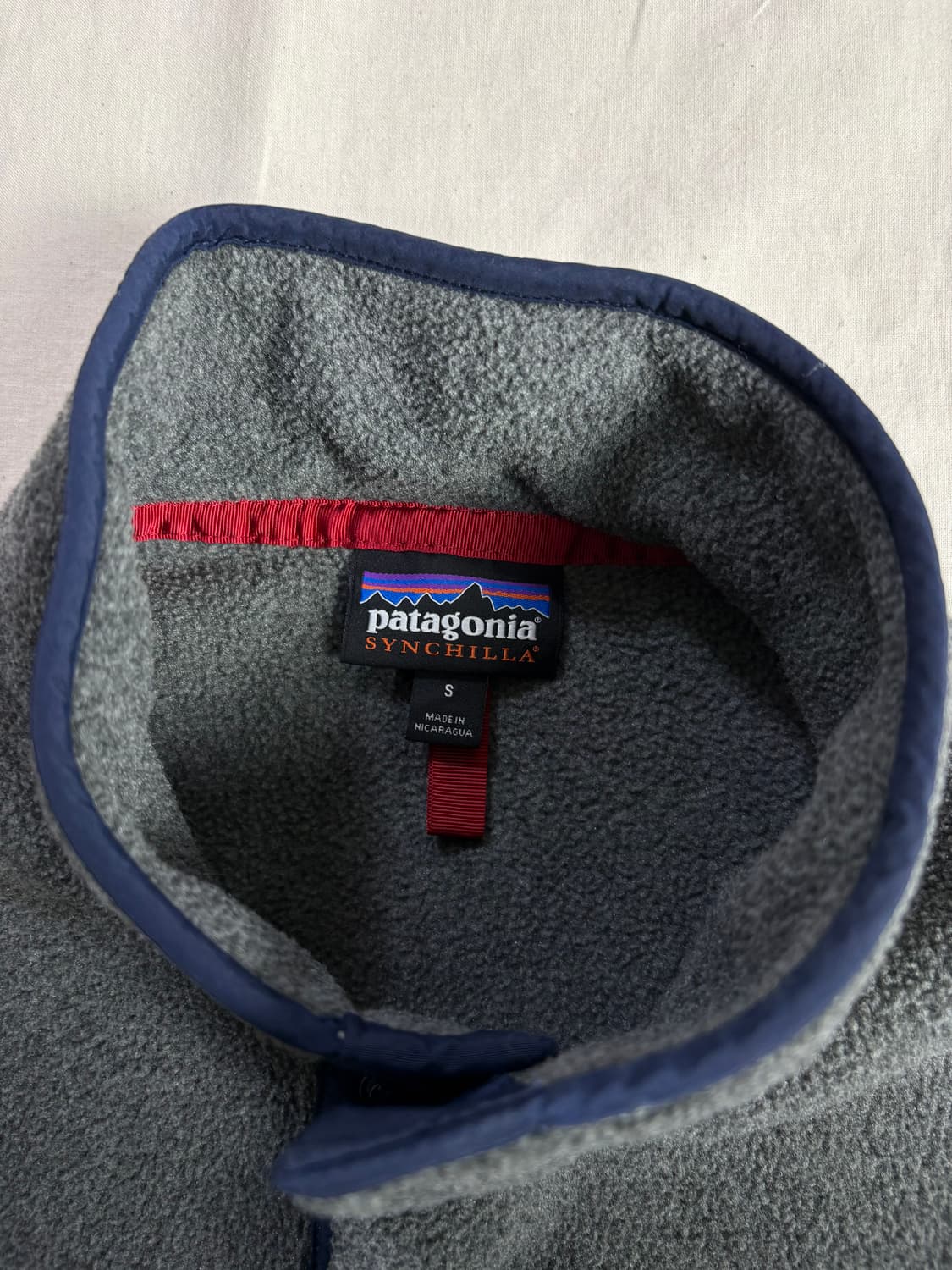 Patagonia 파타고니아 신칠라 라이트 웨이트 니켈 블루 S 상품이미지4