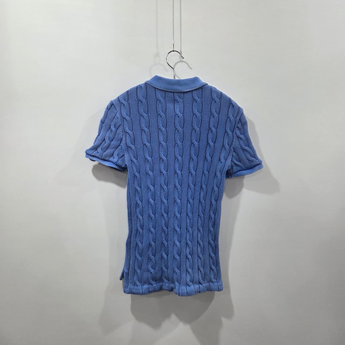 폴로랄프로렌 우먼 케이블 카라 반팔니트 M 상품이미지5