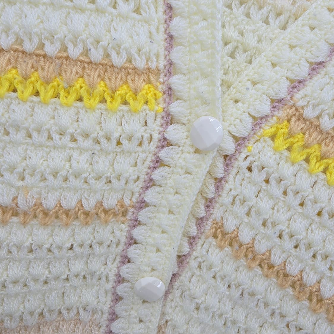 아이보리 뜨개 조끼 빈티지 스타일 상품이미지4