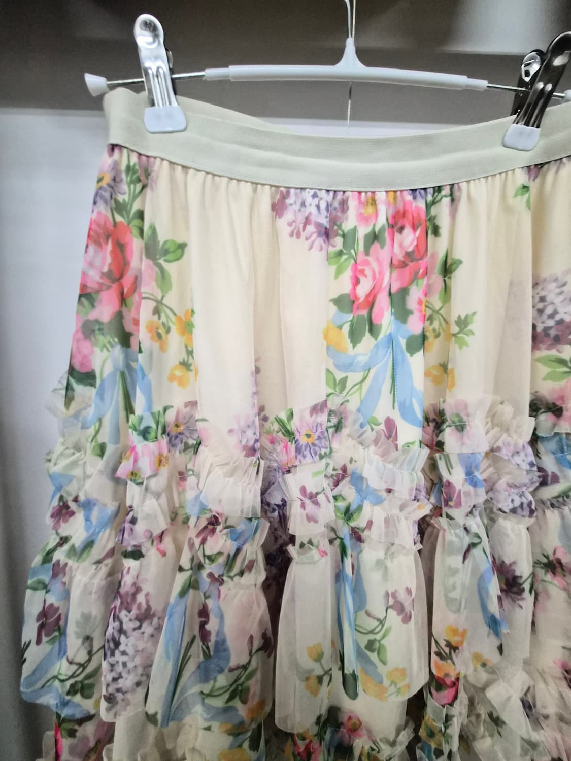 타임 플로럴 샤 스커트 상품이미지4