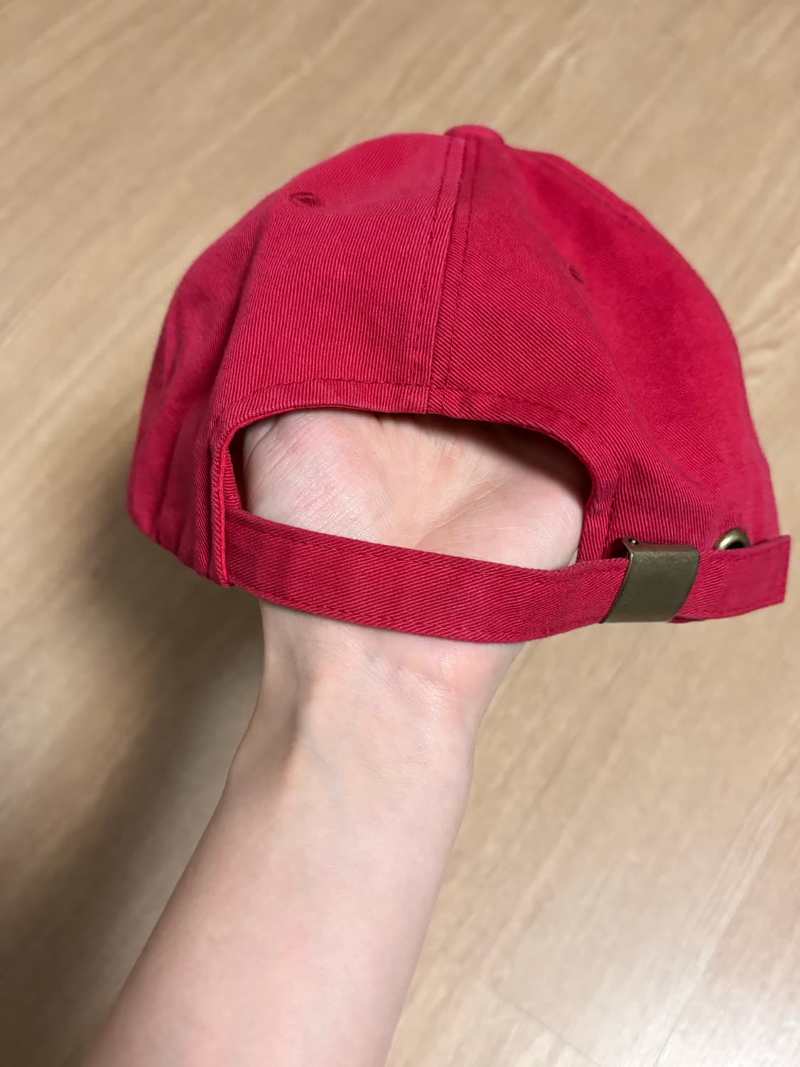 6-PANEL PETER CAP - RED 상품이미지3