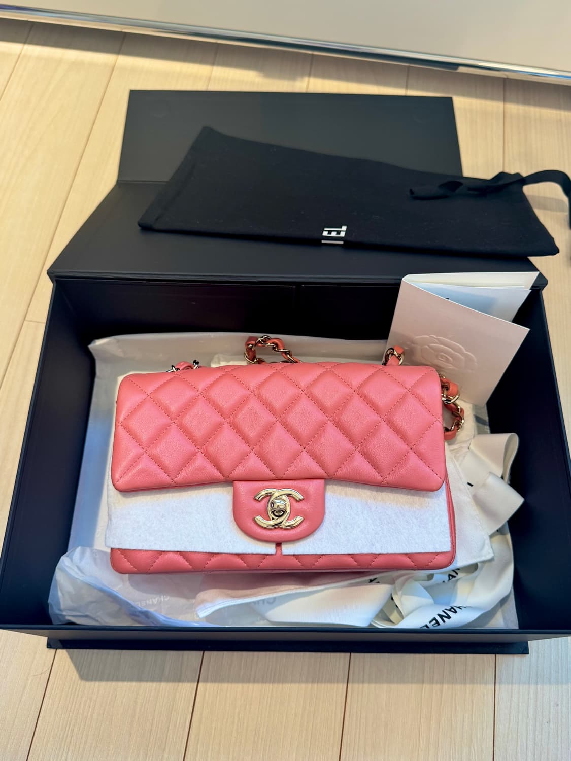 샤넬 클래식 미니 (핑크)  상품이미지1
