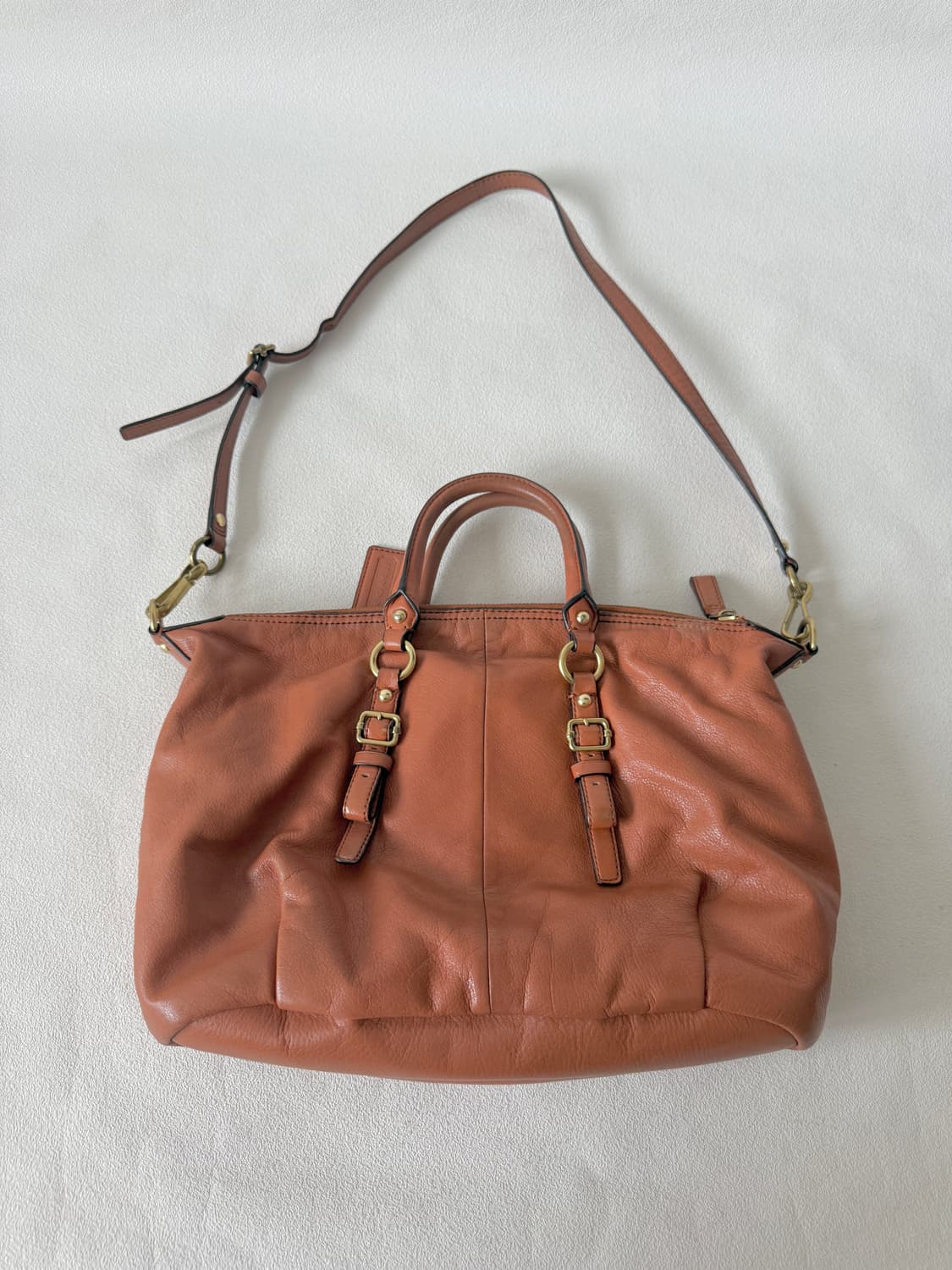 코치(COACH) 레더 토트백(크로스 가능) 상품이미지8