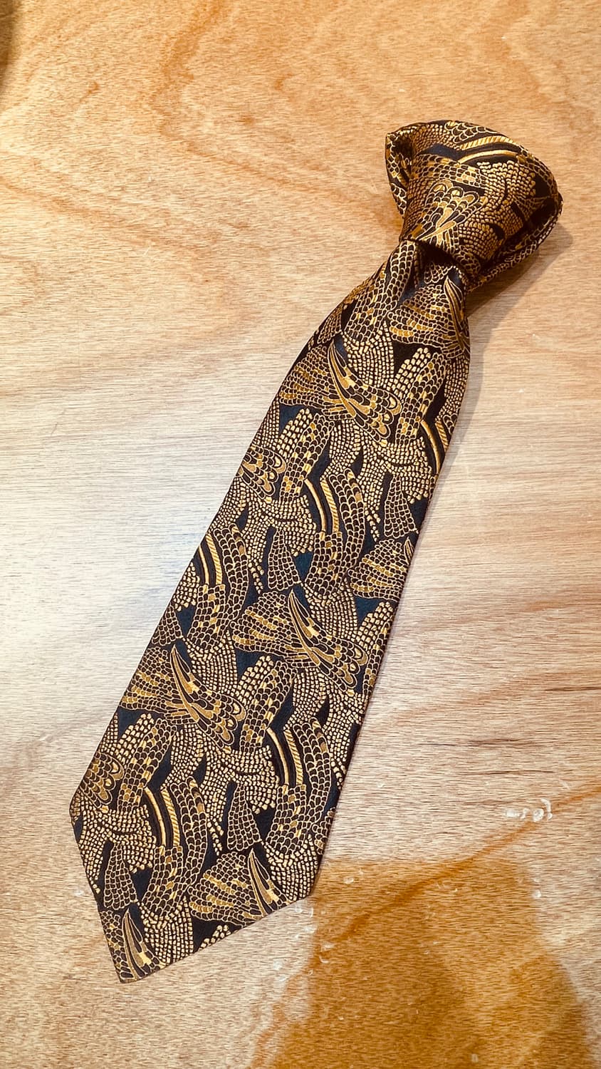 [VINTAGE] ARSENAL 100% Pure Silk Orienta 상품이미지1