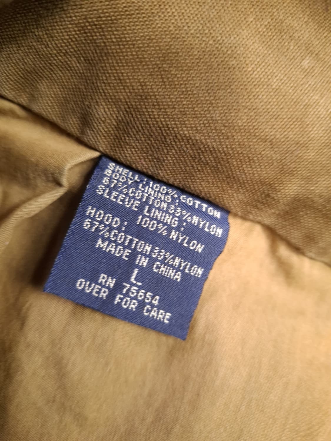 오리지날 아베크롬비 밀리터리 M-65 필드야상 상품이미지4