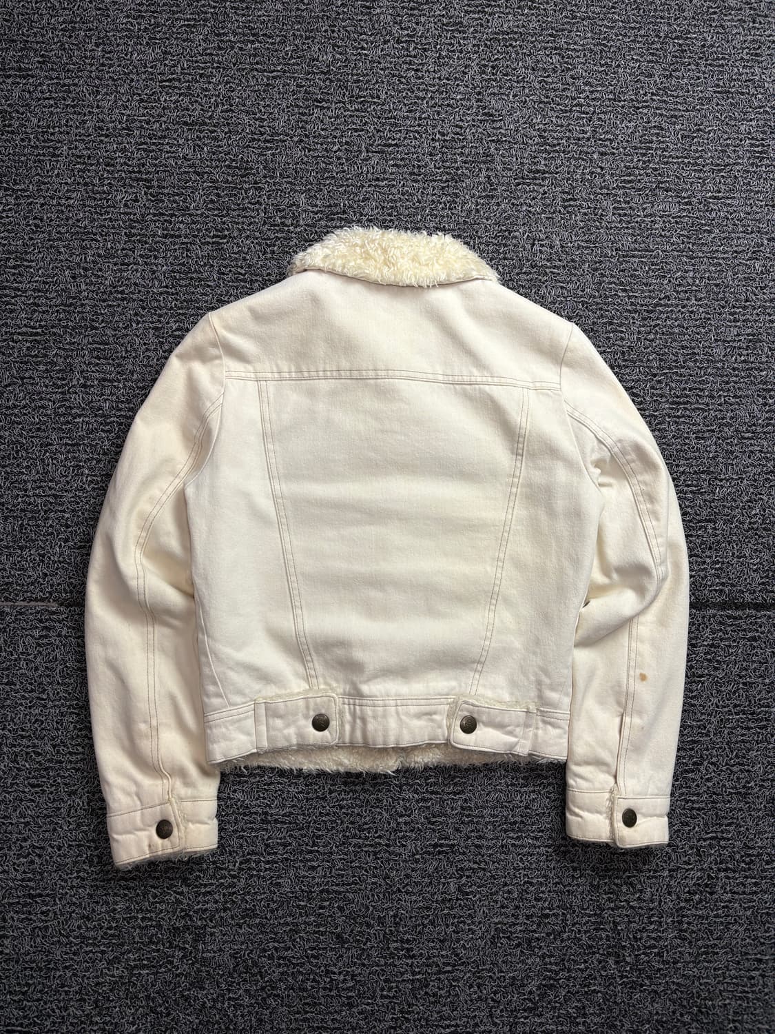 00s 캘빈클라인 올드스쿨 쉐르파 트러커 데님 자켓 2140 상품이미지5