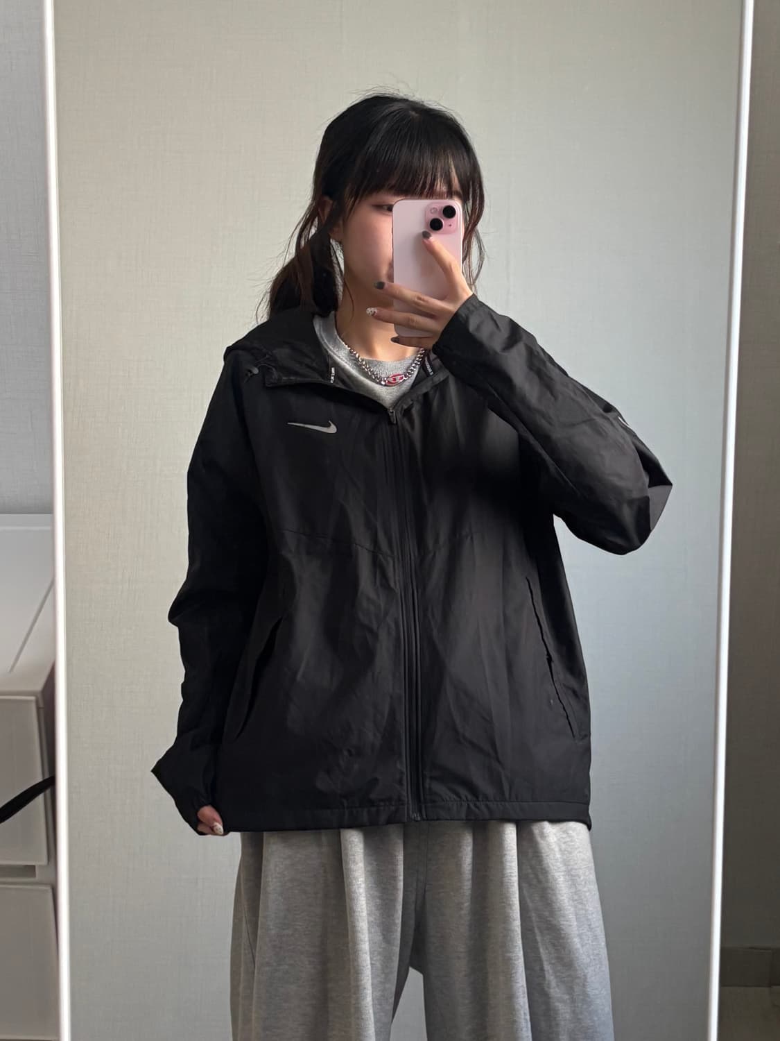 나이키 러닝 바람막이 L 상품이미지1