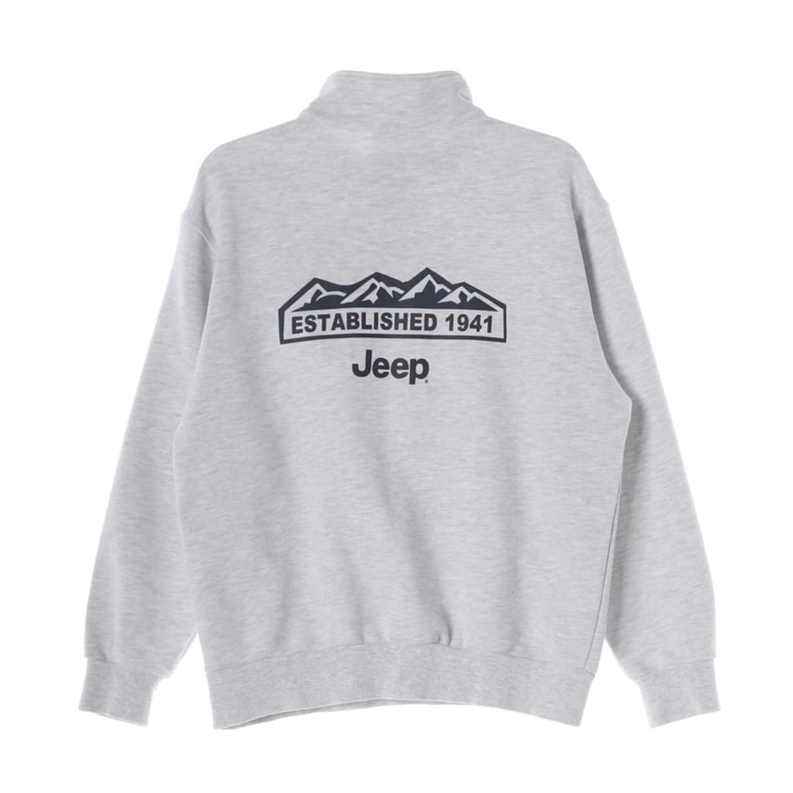 Jeep 루즈핏 하프집업 맨투맨 S 상품이미지2