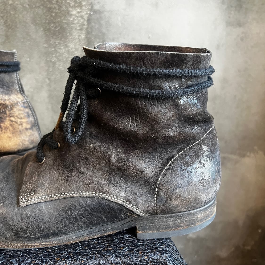 A1923 레이스업 부츠 상품이미지4