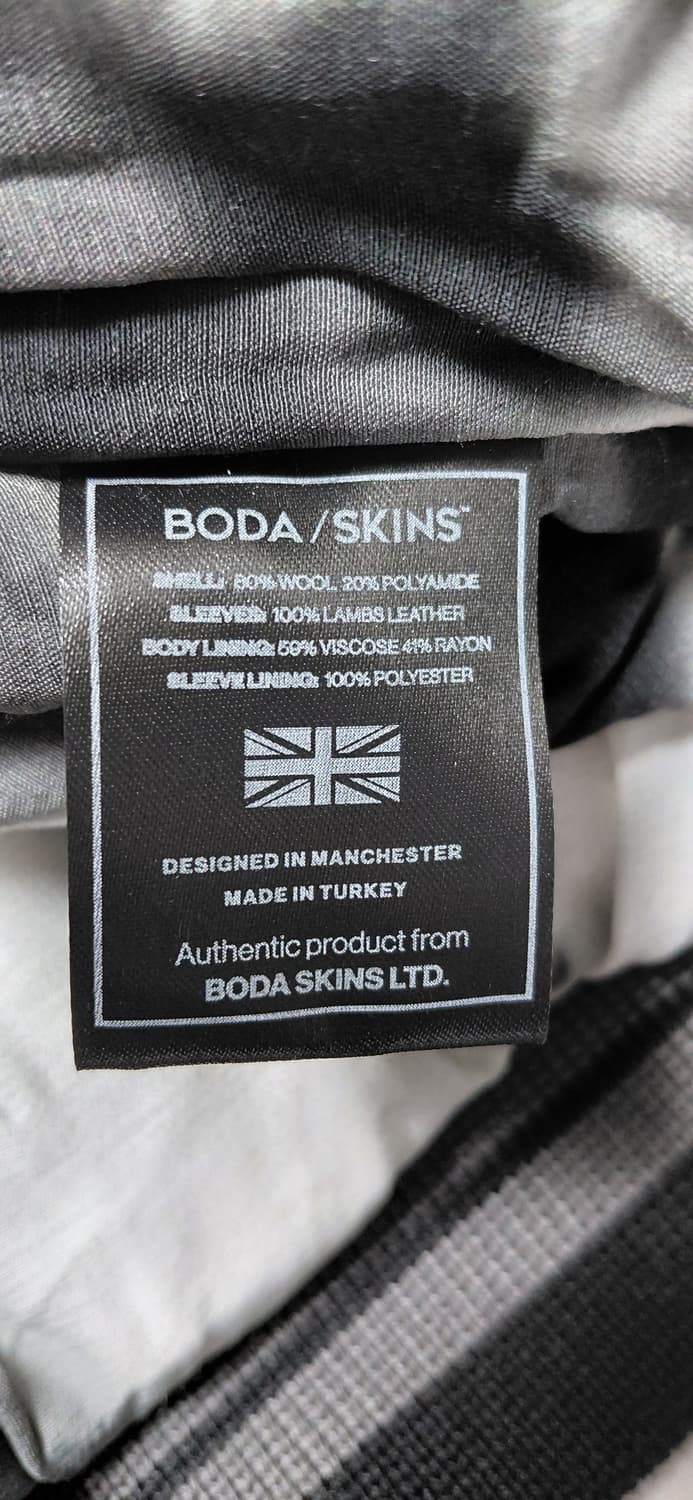 BODA SKINS 보다스킨스 바시티 자켓 XS (55) 상품이미지6