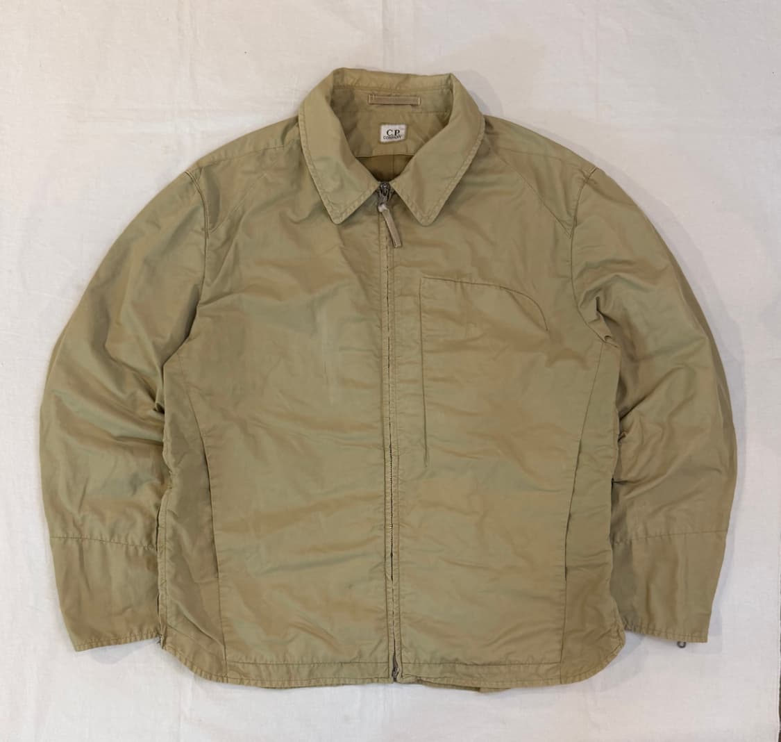 90s CP컴퍼니 아카이브 블루종 봄버 자켓 카키 브라운 상품이미지1