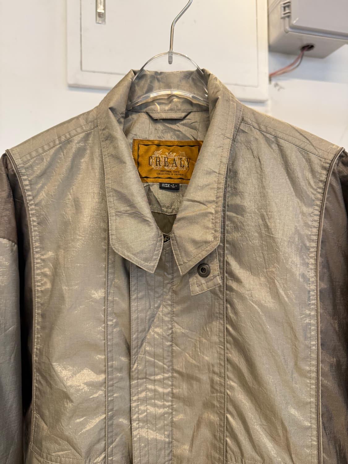 CREALY glossy brown jk 상품이미지8