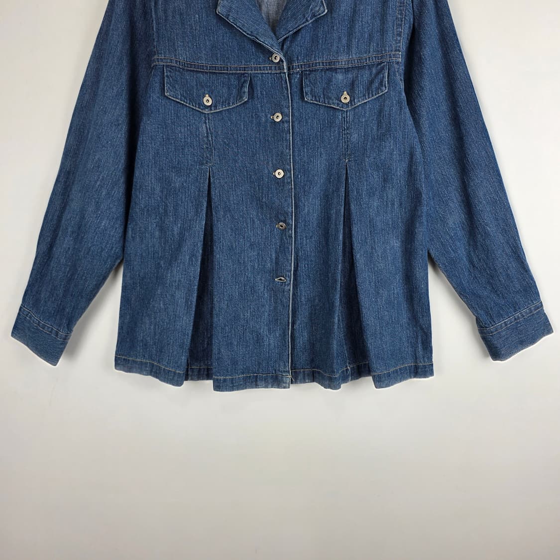 90's MILK BAR CLUB 데님 남방 상품이미지4