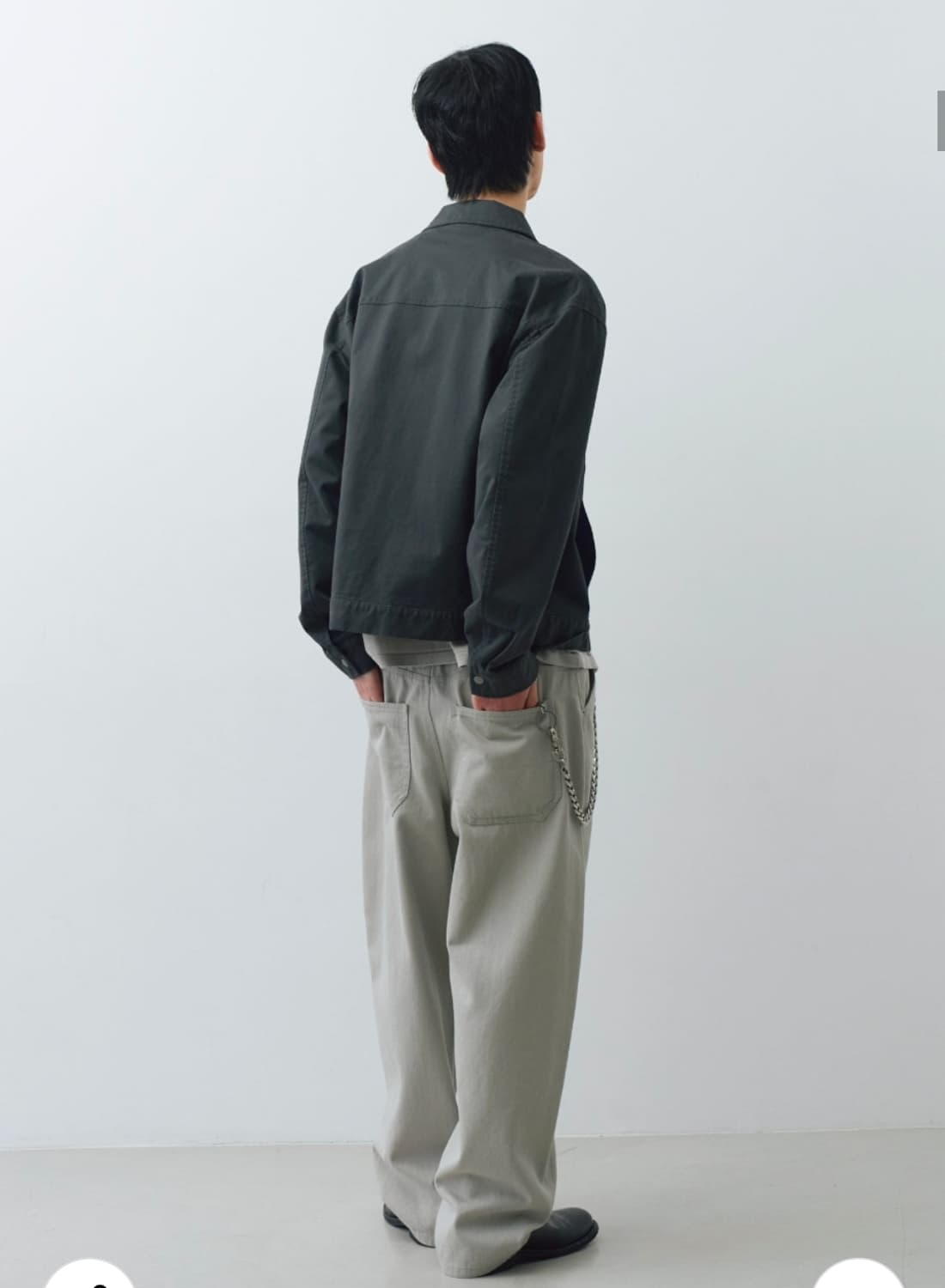 빅유니온 몰스킨 코치자켓 그레이 상품이미지4