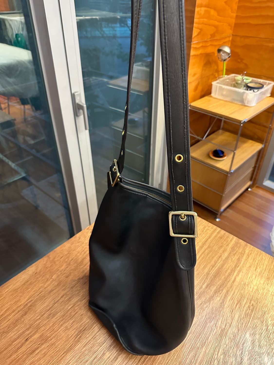 올드코치 더플백 블랙 L 상품이미지1