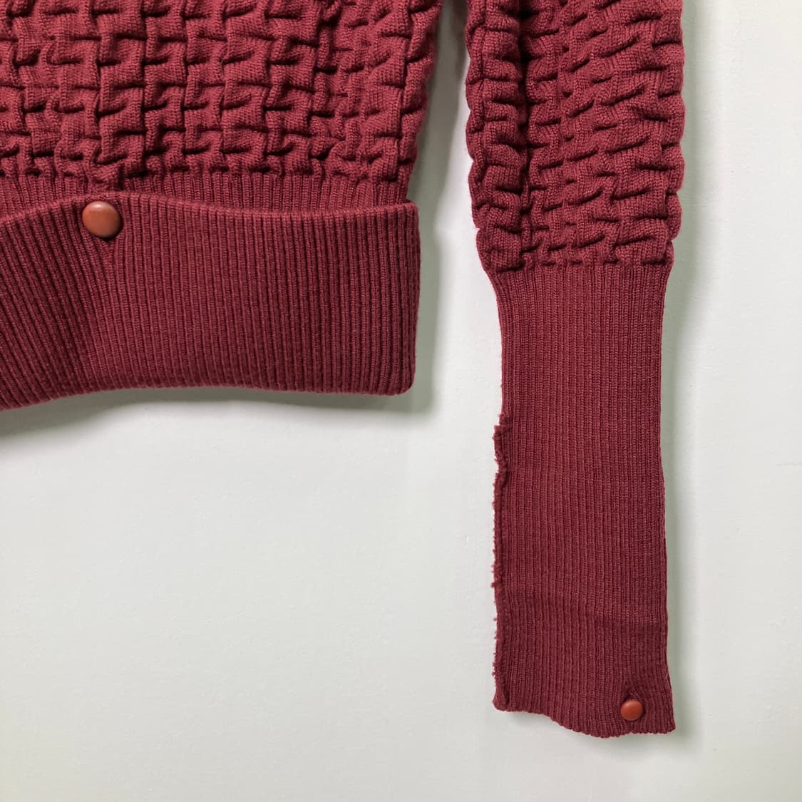 펜디 버건디 니트 & 드레스 올드 모델 상품이미지5