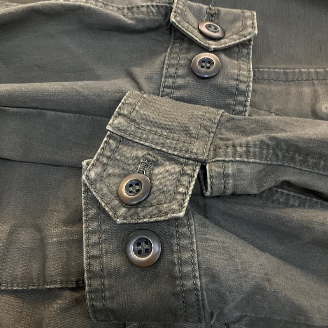 Comme Ca Ism 콤사이즘 카키 M-65 필드 야상 자켓 S 상품이미지6