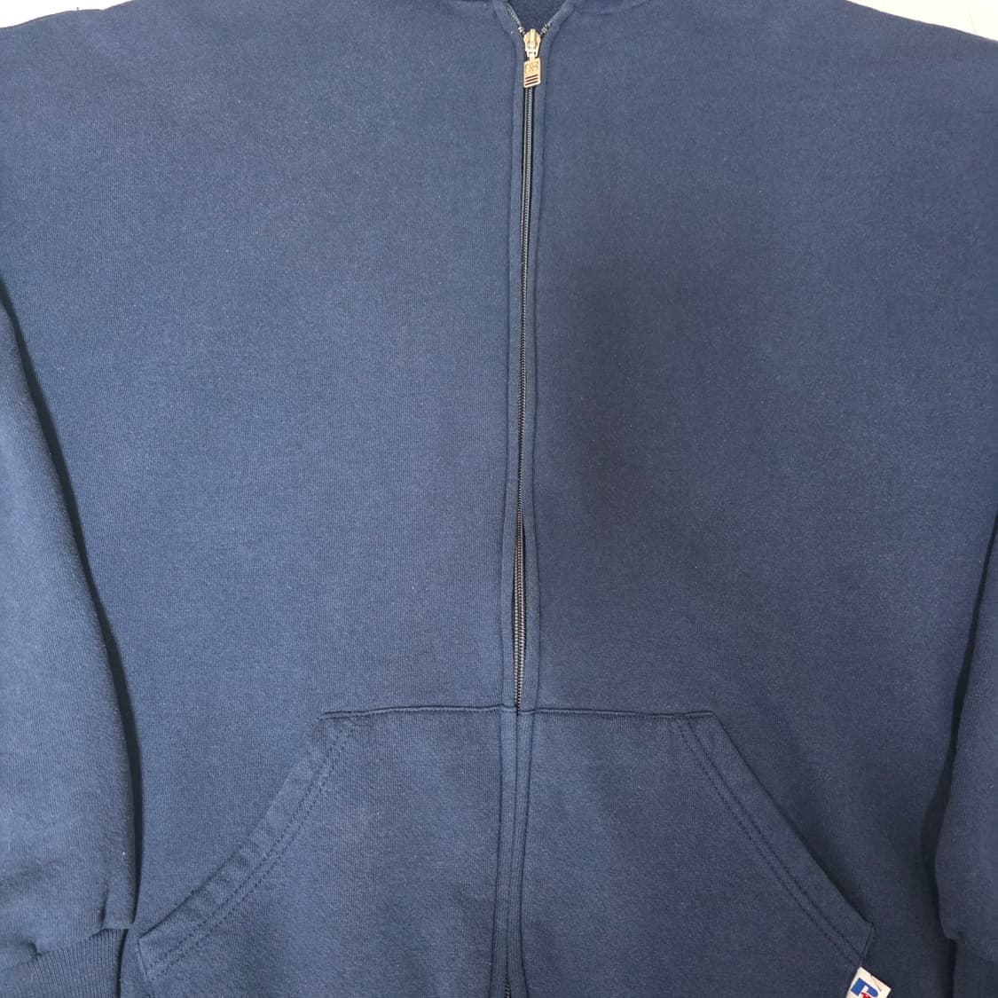 [XXL] 90s 러셀 애슬레틱 후드집업 네이비 굿컨디션 ver.15 상품이미지3