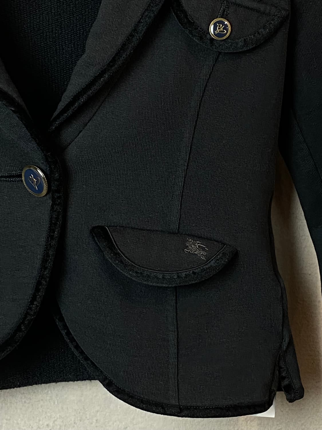 버버리 블루 라벨 크롭 자켓 상품이미지5