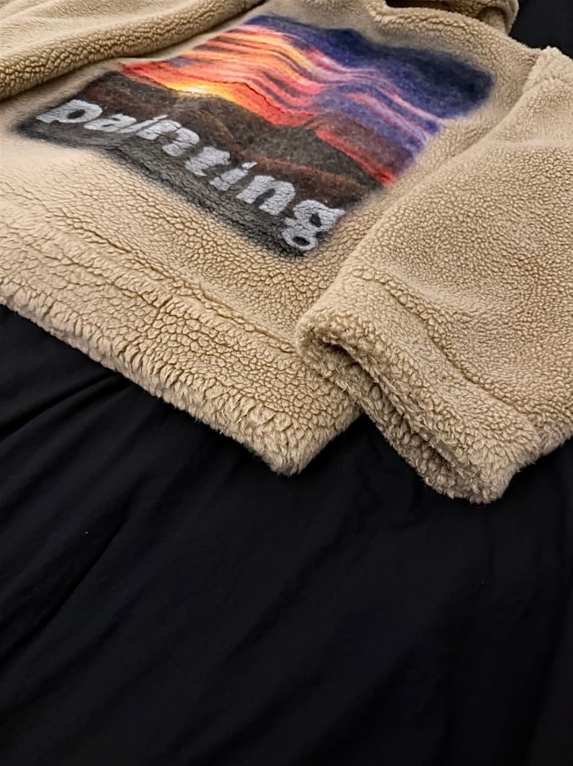 더블렛 남산타워 프린팅 플리스 상품이미지4