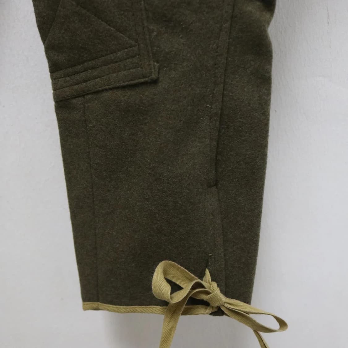 80'S ITALIAN ARMY 울 팬츠 64033 상품이미지8