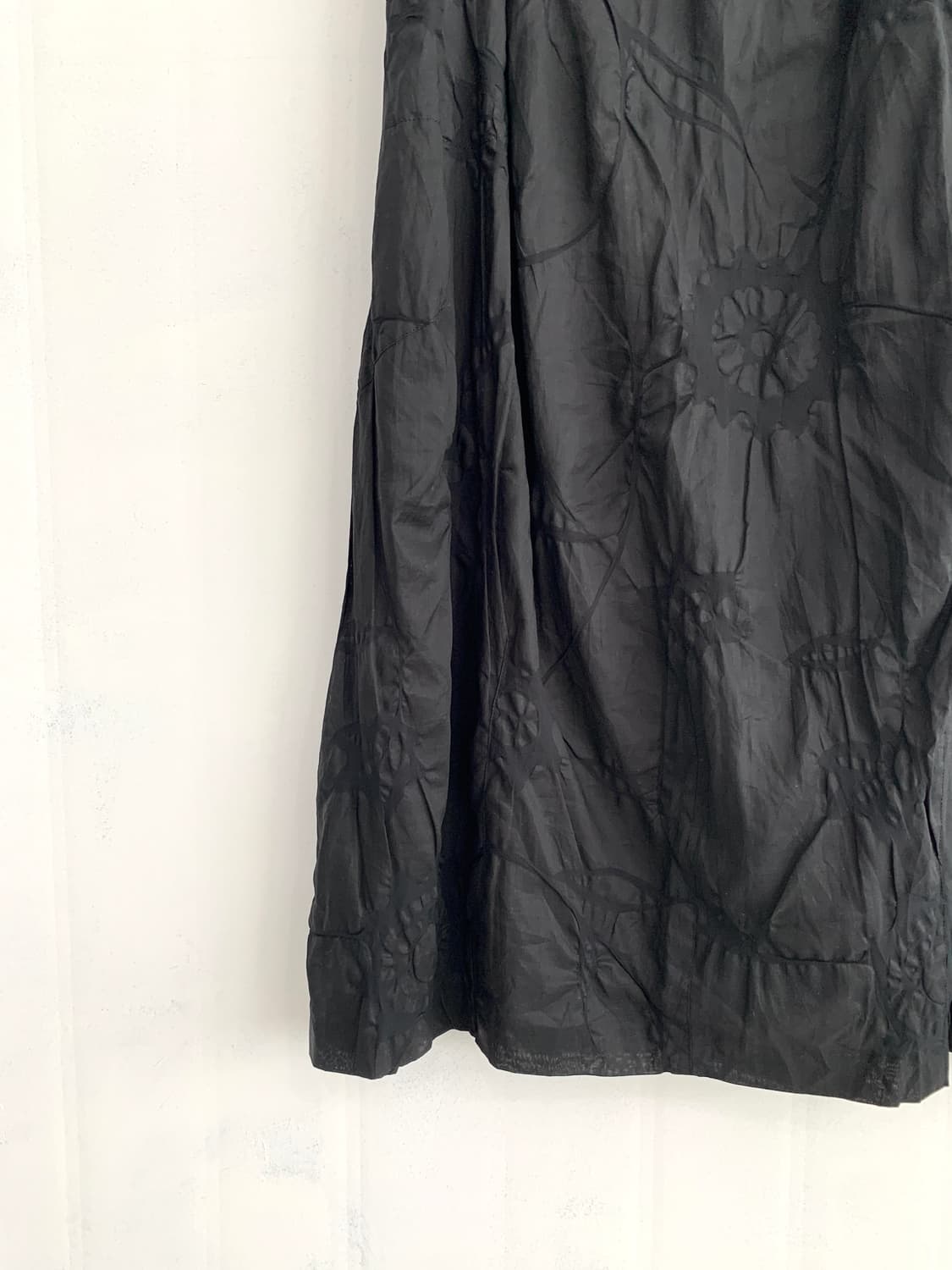 Sensounico Avant-Garde Black Long Skirt 상품이미지6