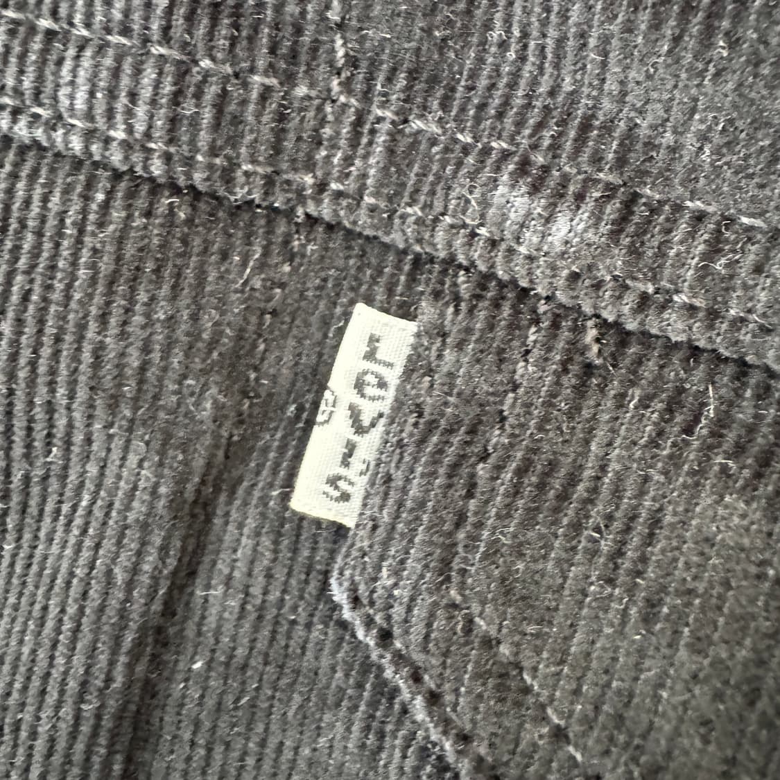 M 리바이스 블랙 코듀로이 덱 자켓  상품이미지4