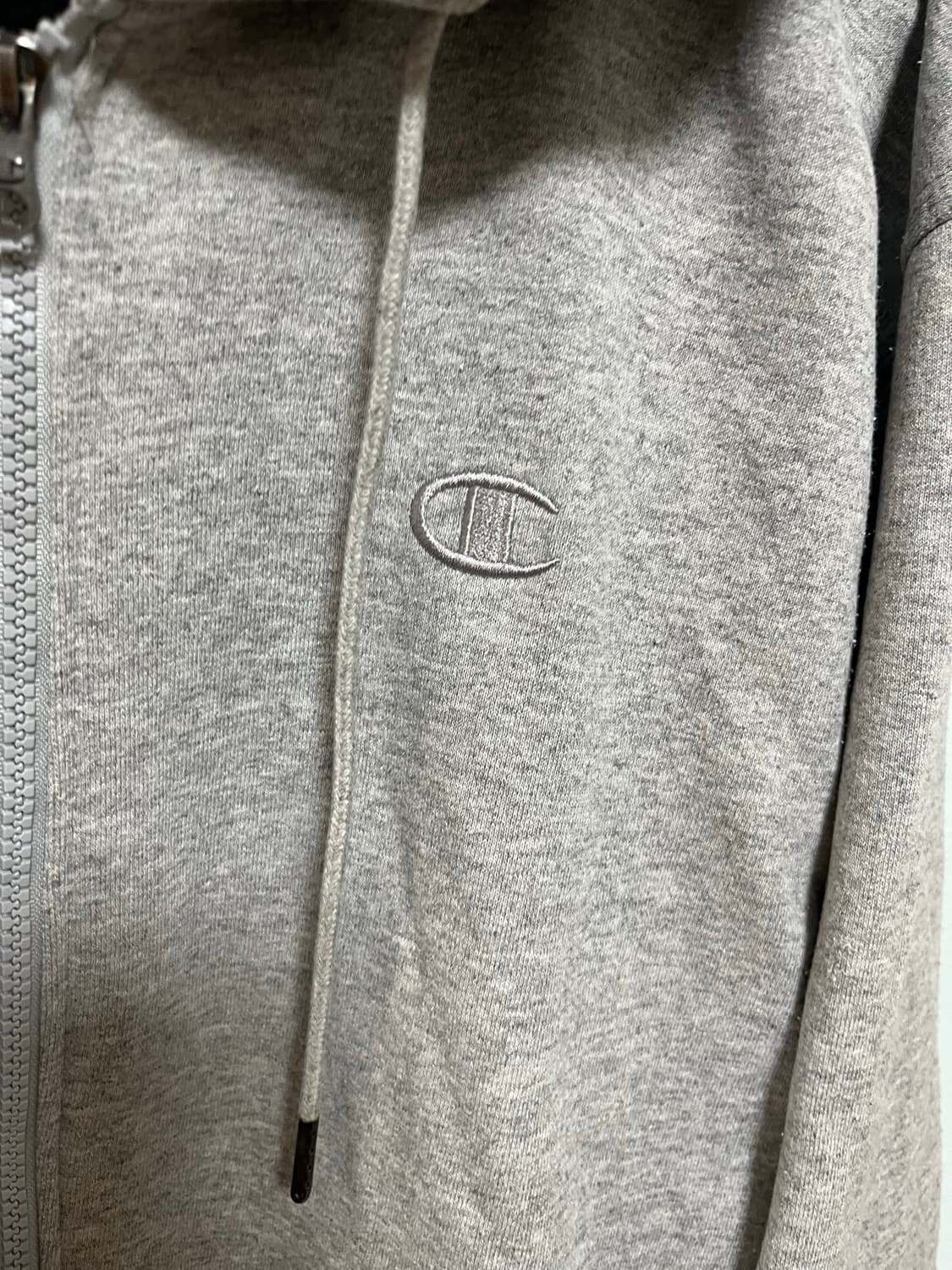 챔피온 회색 후드집업 M 상품이미지2