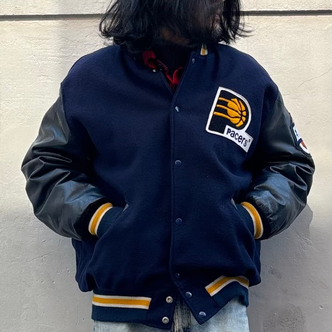 90년대 미국 드롱 인디애나 페이서스 스타디움 자켓 상품이미지10