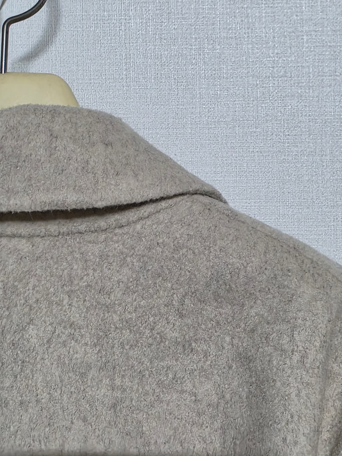 VISIT 핸드메이드 모 코트 상품이미지5