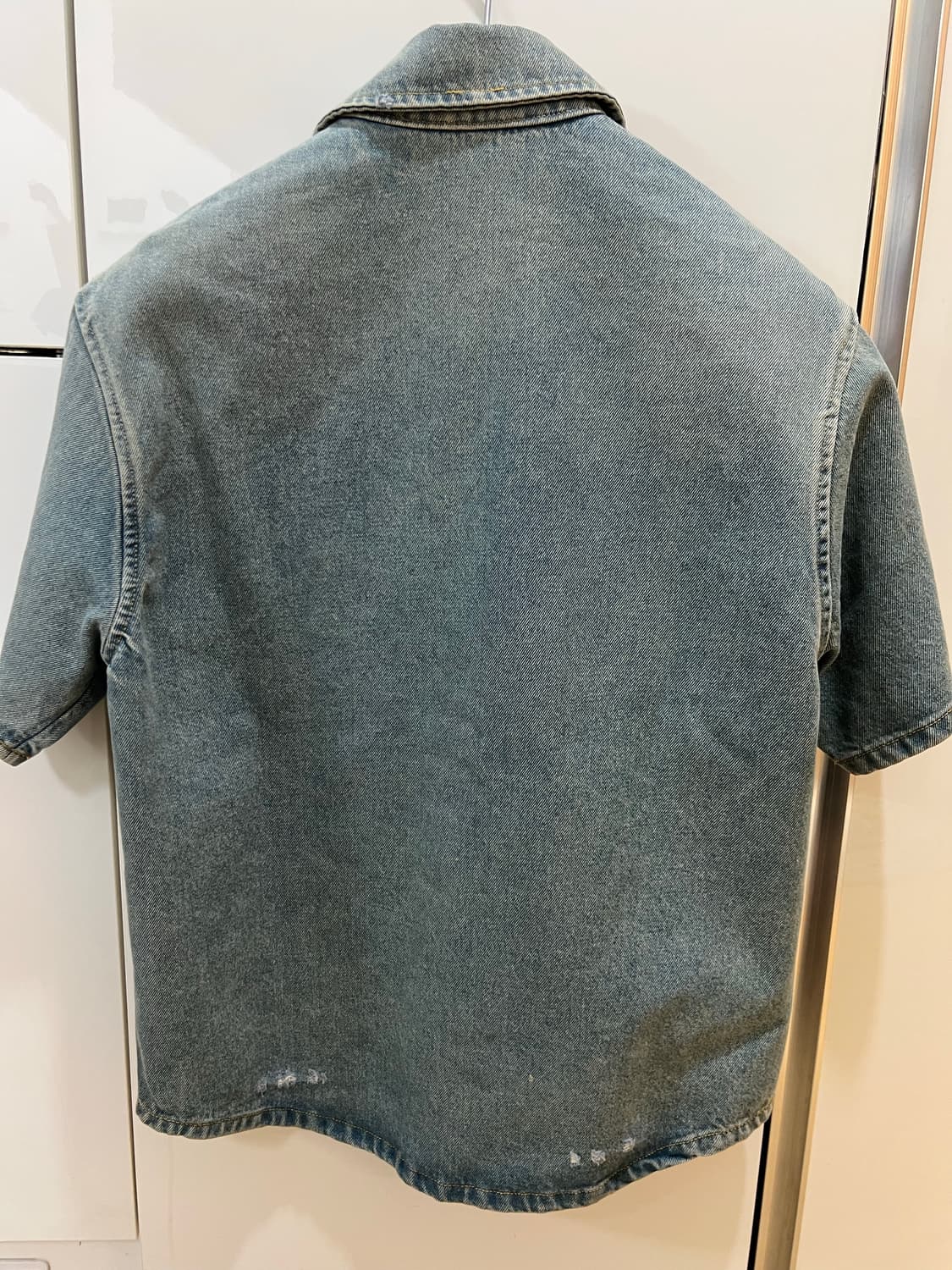 23fw 프라다 데님청자켓 40 (새상품급) 상품이미지2