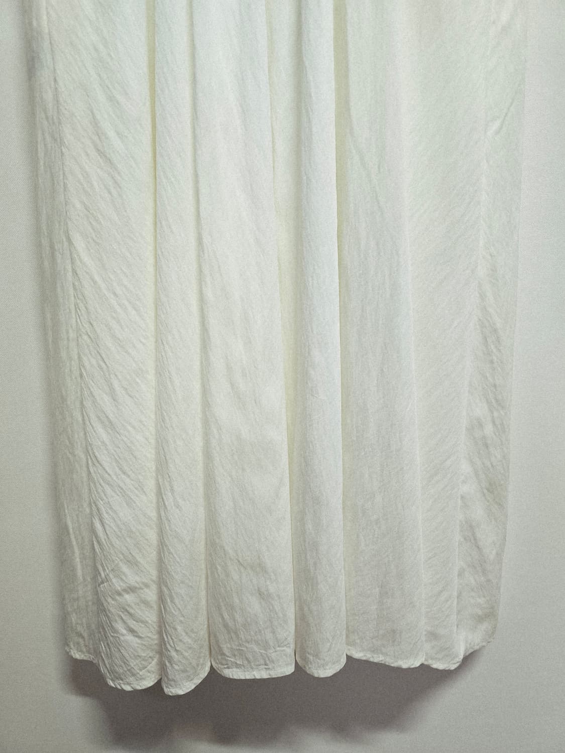 mu:i 화이트 롱 원피스 지퍼 포인트 상품이미지6