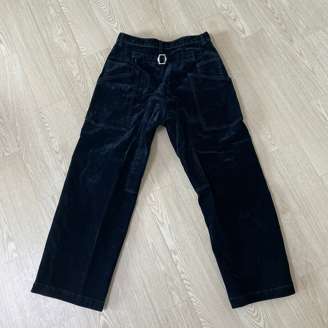카락터 벨벳데님 다크 네이비 00 사이즈 상품이미지2