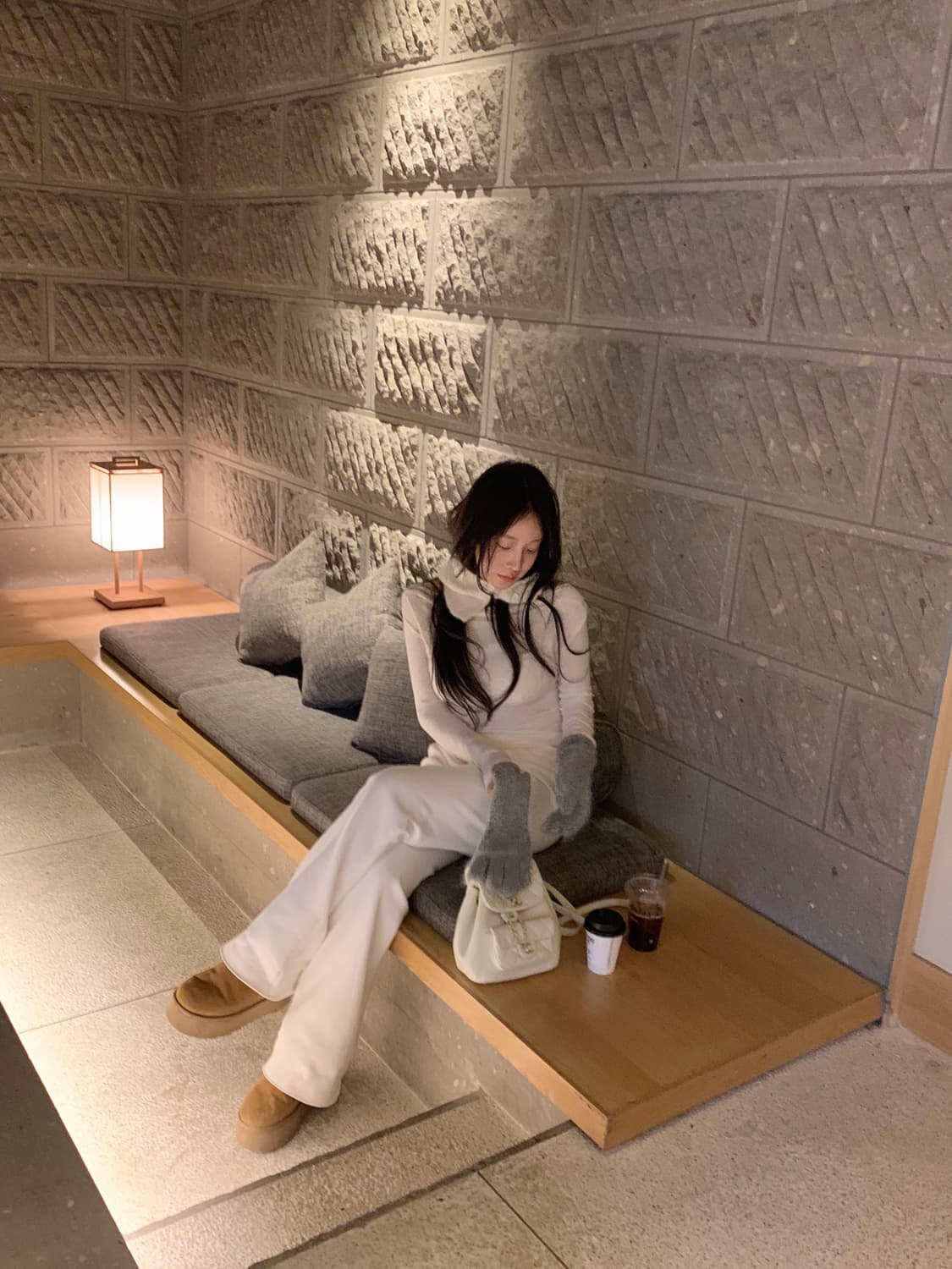 Leeds 리즈 윈터 부츠컷 밴딩 팬츠 상품이미지3