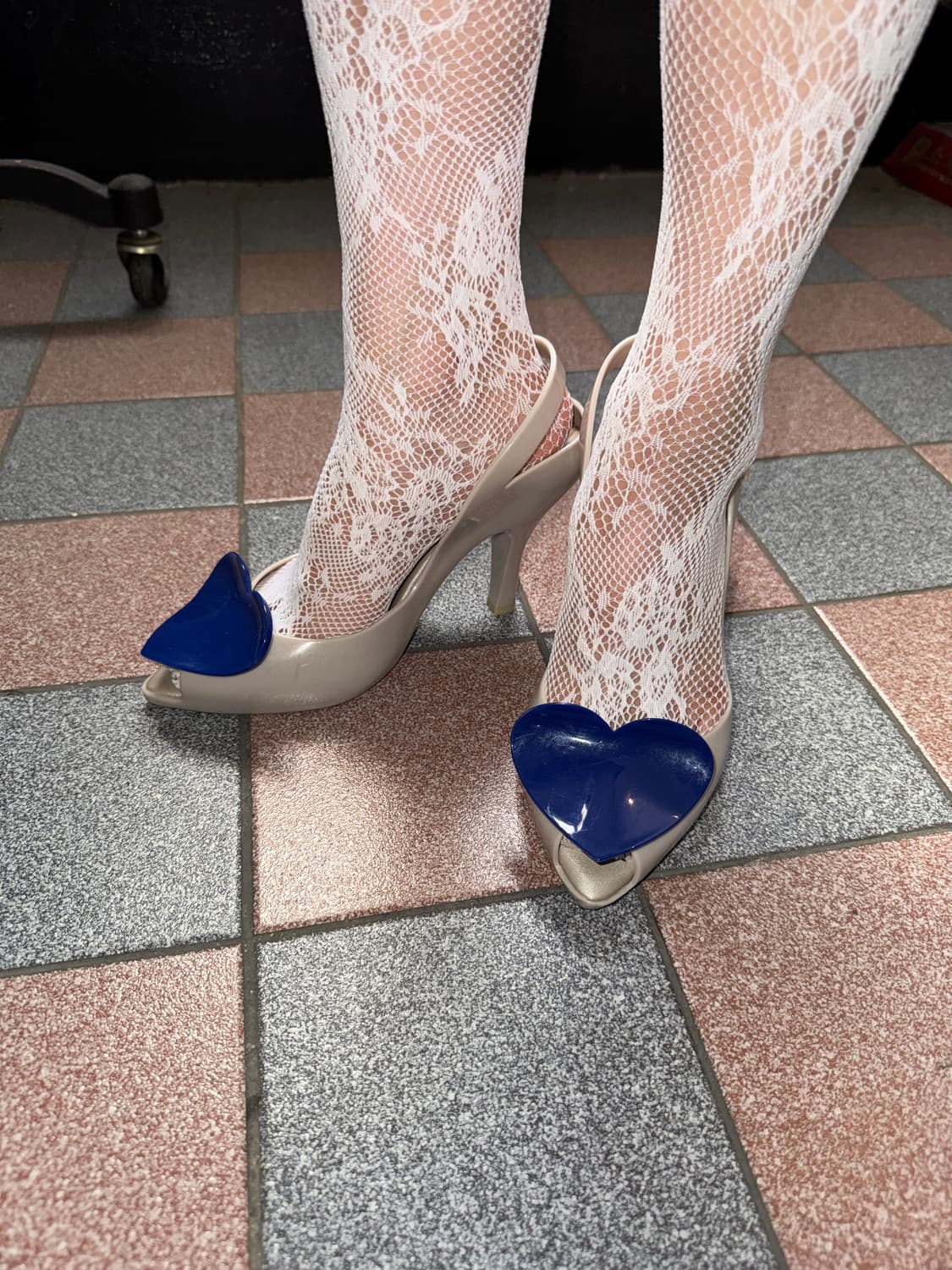 vivienne westwood X melissa blue heel 상품이미지1
