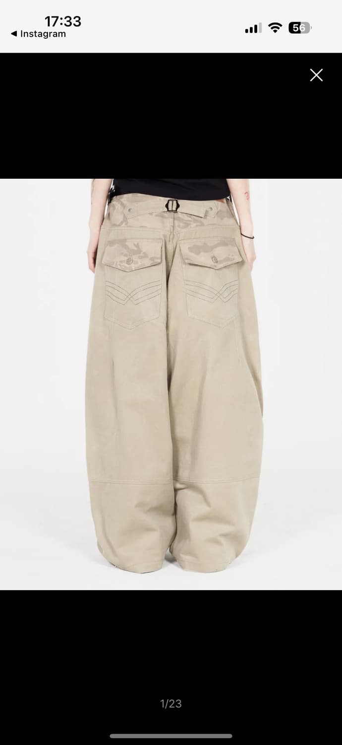 Idws 카모 ballon 팬츠. 1사이즈 상품이미지1