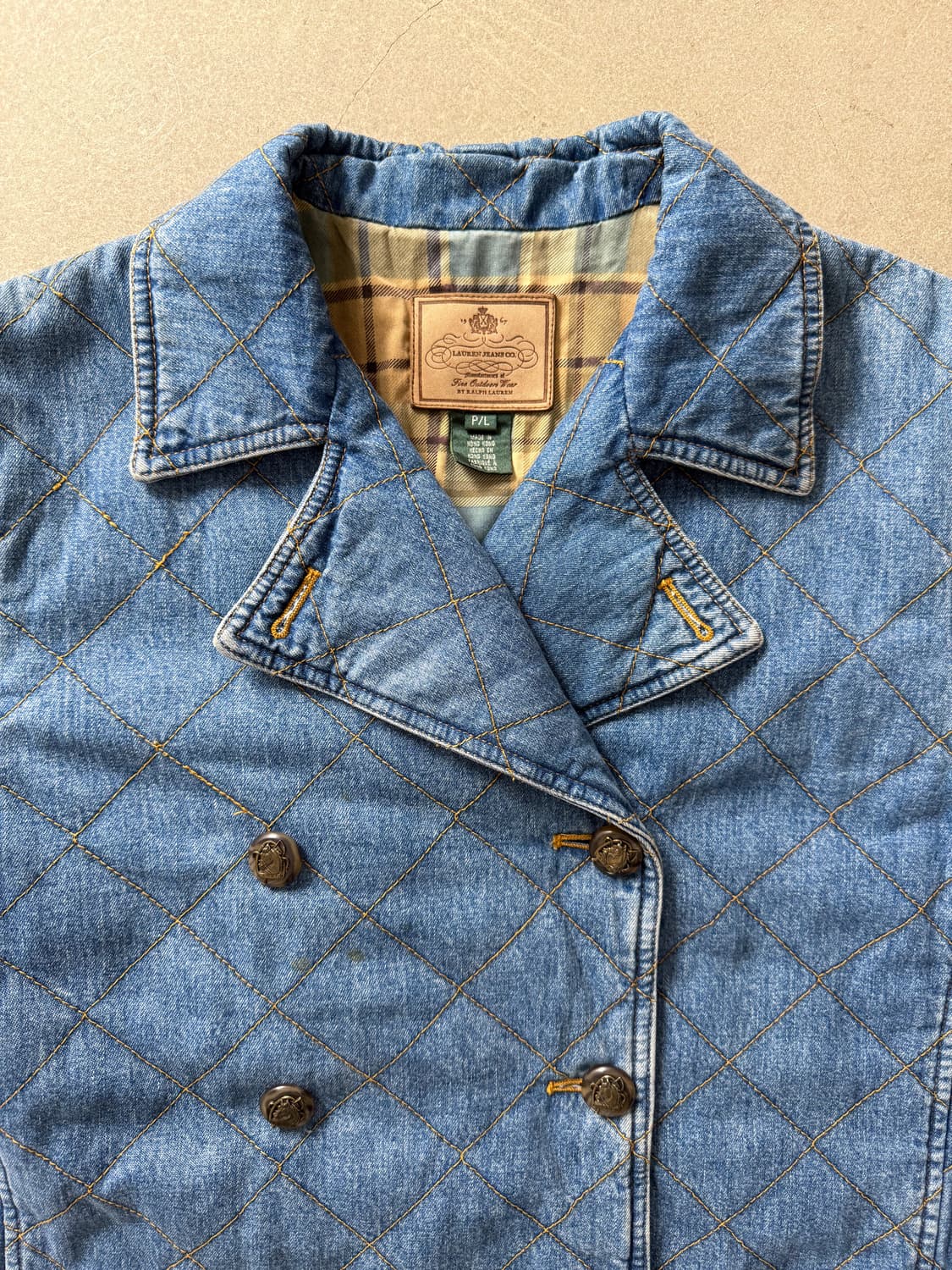 Ralph Lauren Quilted Denim Jacket 상품이미지7