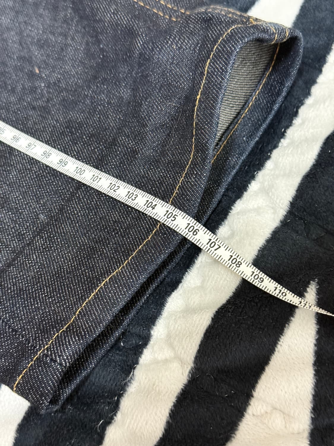 에비수 오리엔탈 빅다이콕 데님팬츠 상품이미지6